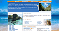 Desktop Screenshot of palawan-philippinesbeach.com