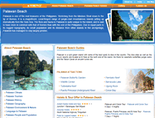 Tablet Screenshot of palawan-philippinesbeach.com